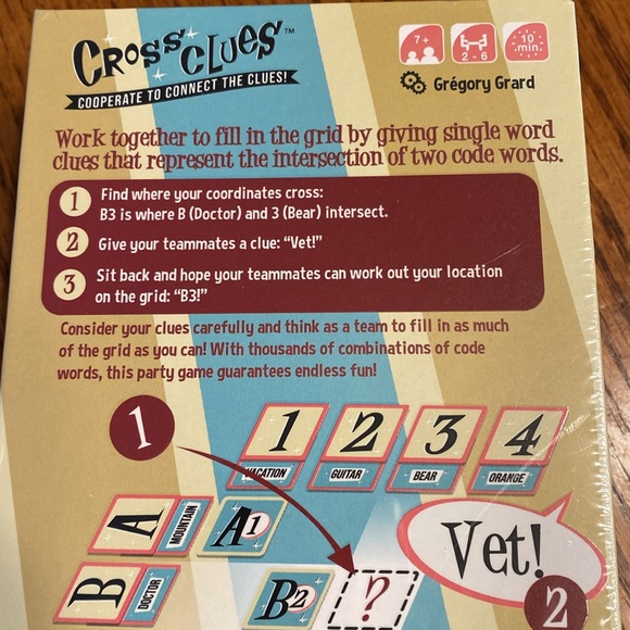 Cross Clues Game by Blue Orange - Picture 8 of 11